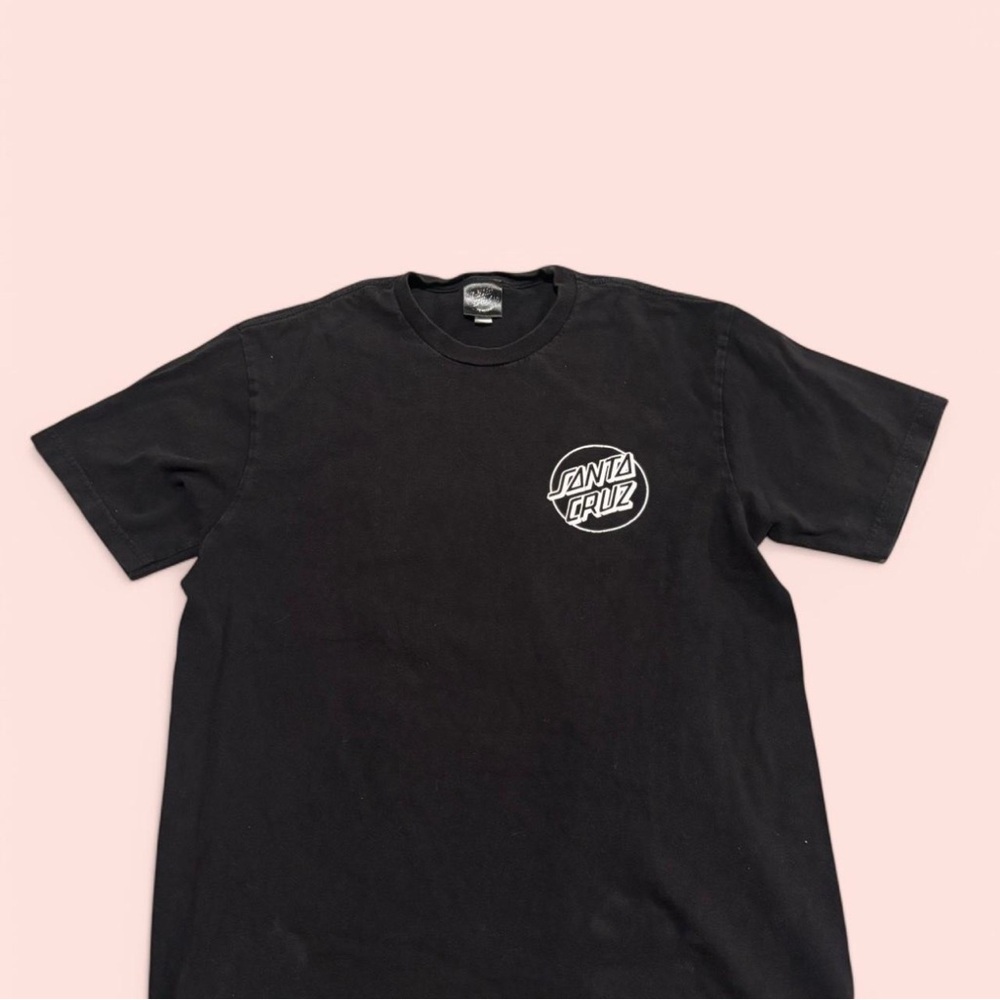 Santa Cruz Skateboards Black Men's T-Shirt